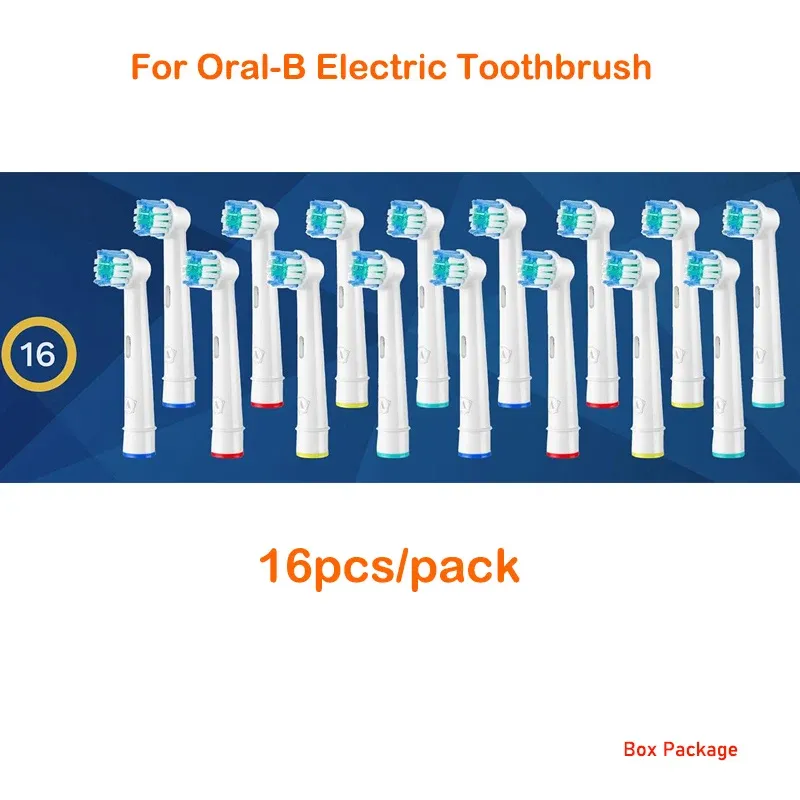 Têtes de brosse de rechange pour brosse à dents électrique Oral-B Braun, compatibles séries 3000, 5000, 7000, 8000, 9600 et Pro 1000 8