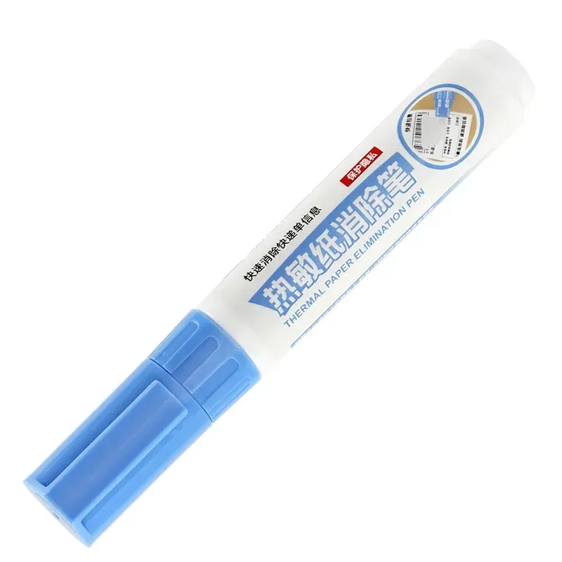 Stylo d'effacement portable et durable pour papier thermique, protection des données personnelles et de confidentialité 6