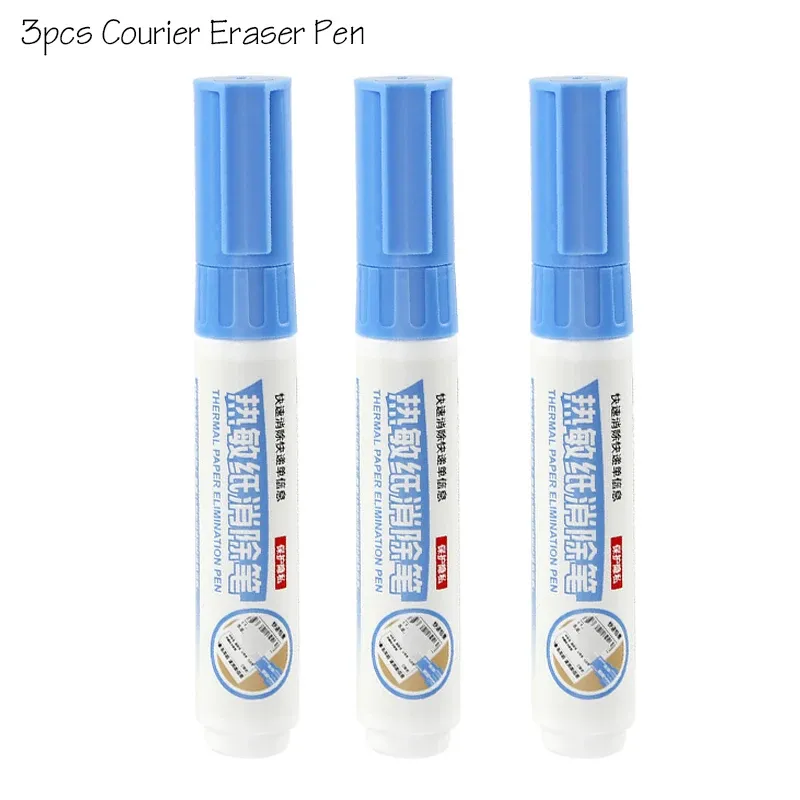 Stylo d'effacement portable et durable pour papier thermique, protection des données personnelles et de confidentialité 8