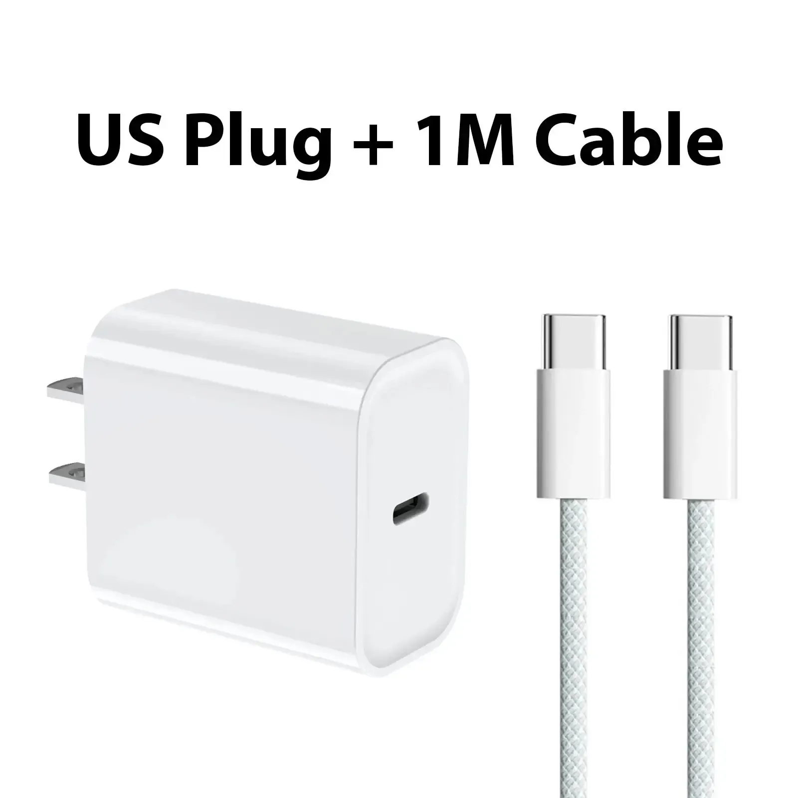 Chargeur rapide USB-C 40 W Power Delivery pour iPhone 14 à 17 – Adaptateur secteur Type-C 9