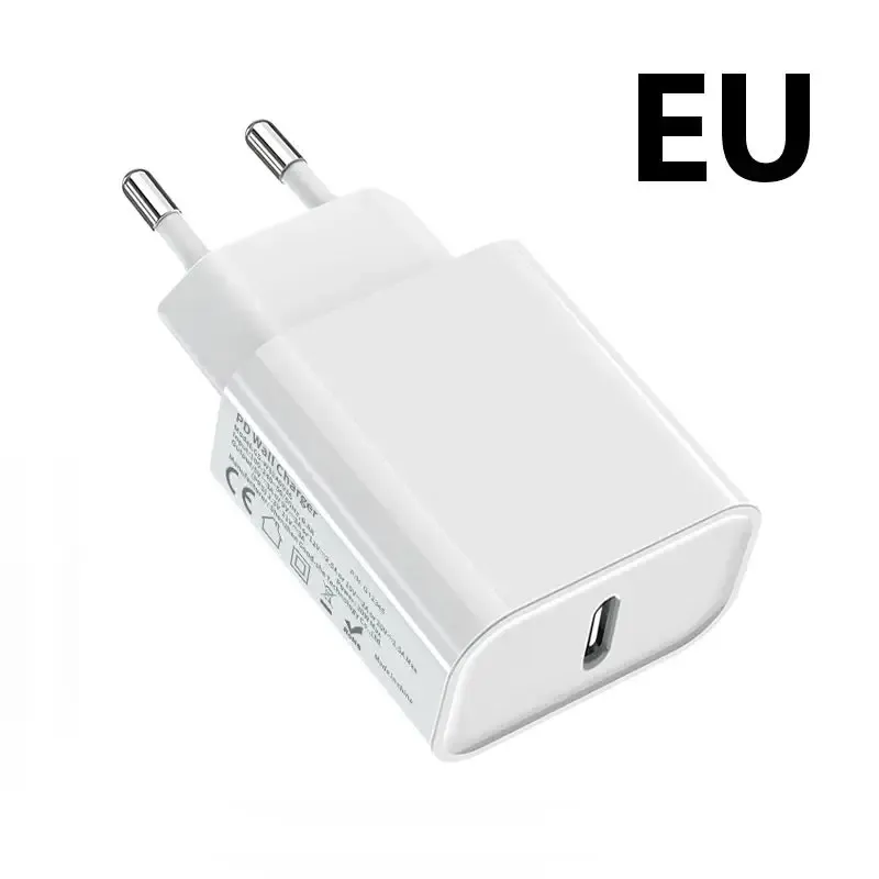Chargeur rapide USB-C 40 W Power Delivery pour iPhone 14 à 17 – Adaptateur secteur Type-C 8