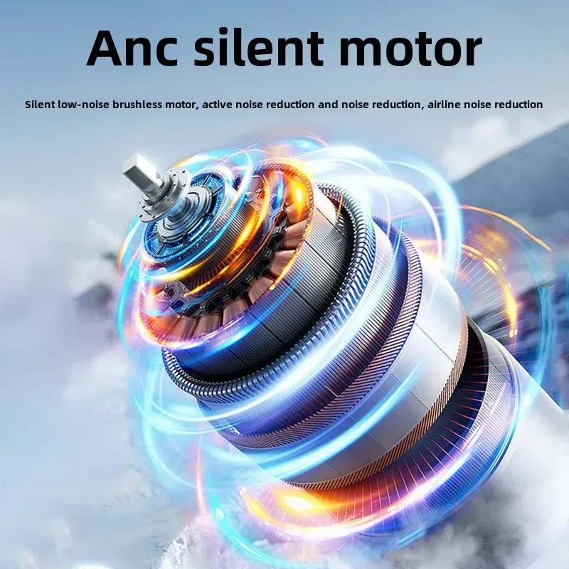 Ventilateur portatif USB rechargeable et pliable pour le voyage et le camping 4