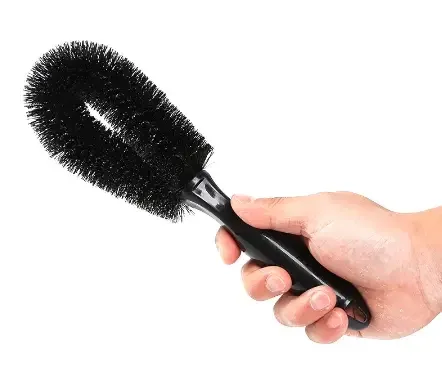 Brosse de nettoyage pour jantes et pneus de voiture, nettoyage automatique, convient aux surfaces sèches et humides 5