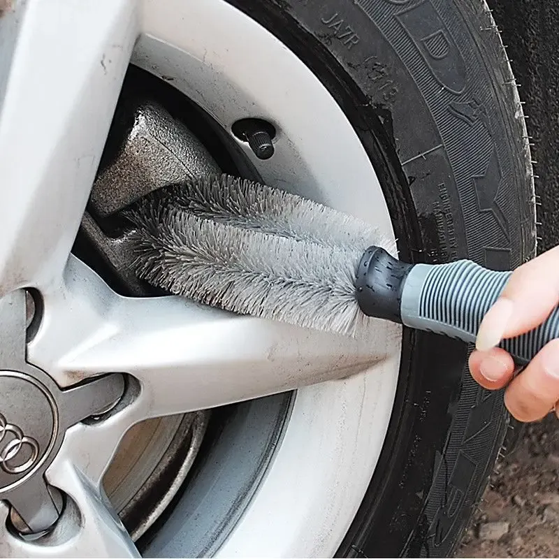 Brosse de nettoyage de roues de voiture, texture microfibre