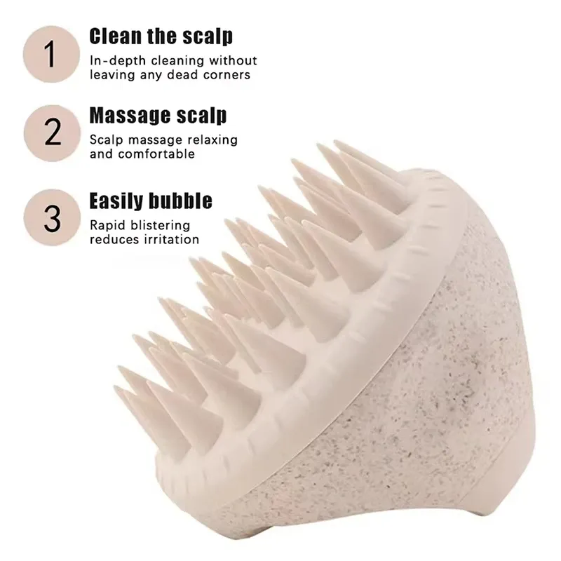 Brosse utilisée lors du shampooing