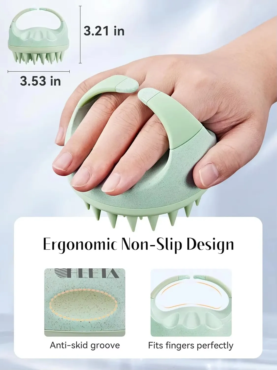 Brosse de massage, vue d'ensemble