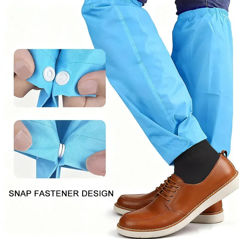Pantalon de pluie pliable imperméable – Léger et mixte, pour la randonnée, le camping et les voyages 3