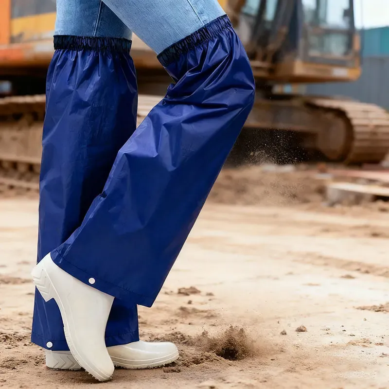 Couvre-pantalon imperméable, finitions