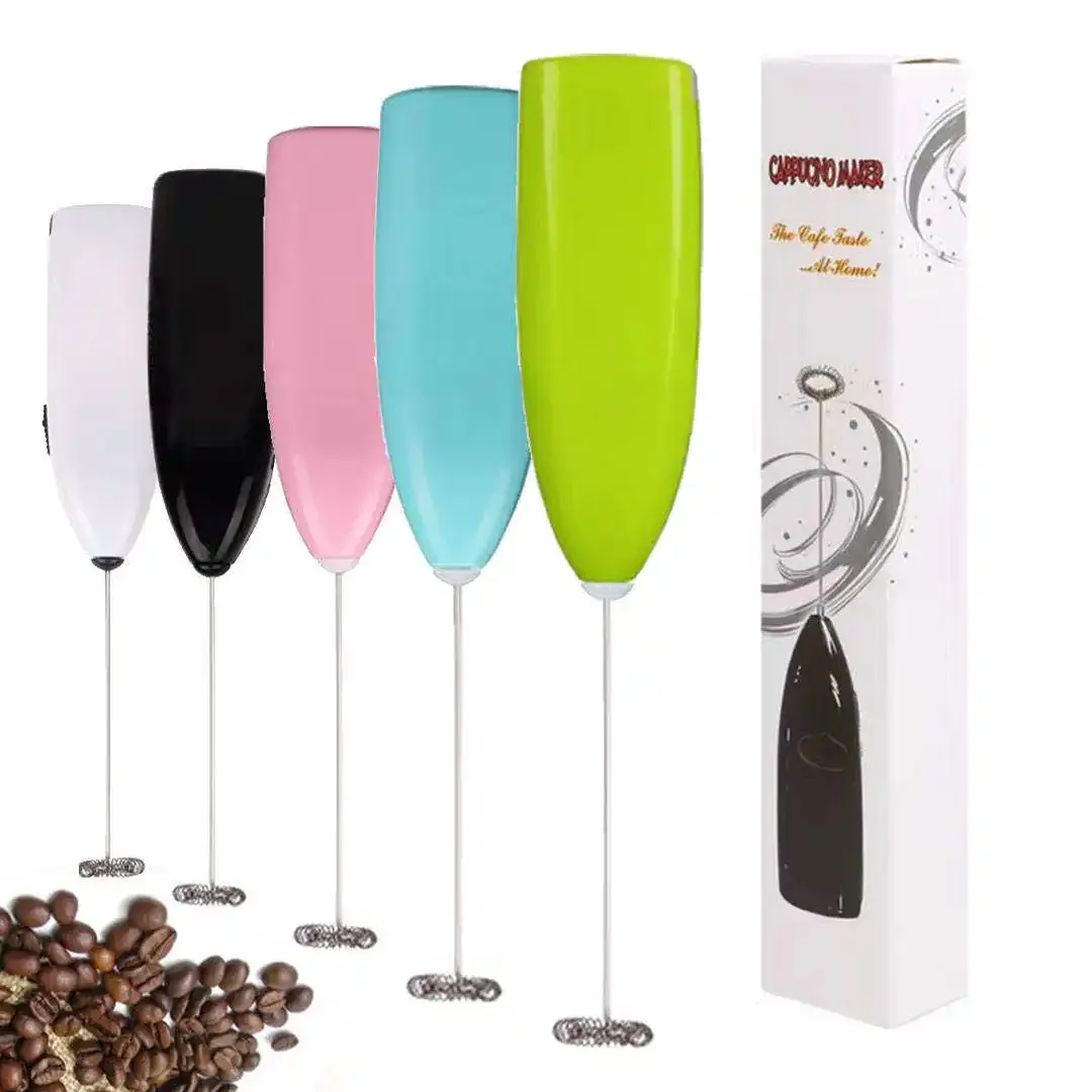 Mini batteur électrique pour œufs et mousse de lait, idéal pour café et cappuccino