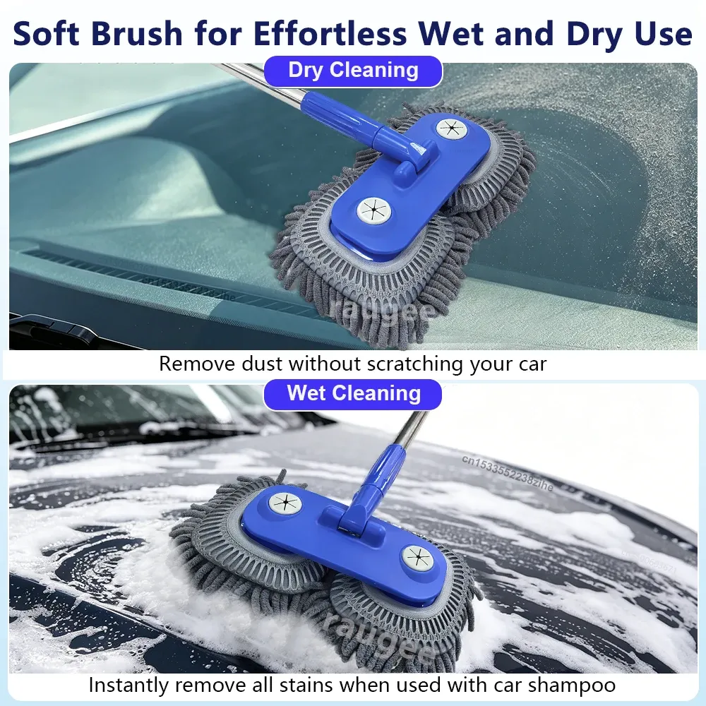 Nettoyage d'un véhicule avec mousse
