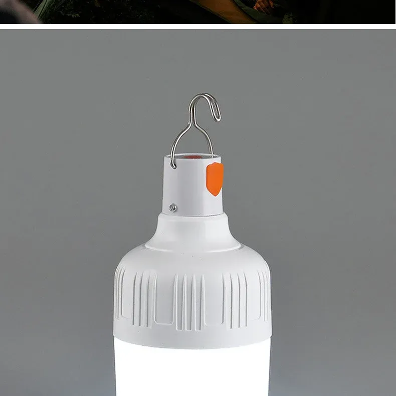 Lampe LED rechargeable USB, utilisation en extérieur
