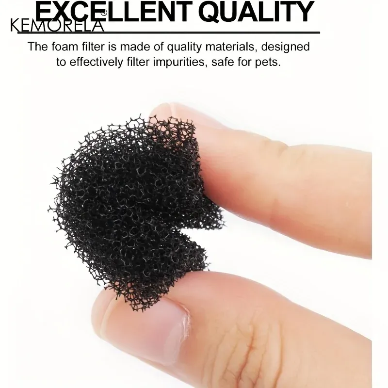 Kemorela – Filtre de remplacement pour fontaine à eau pour animaux de compagnie, compatible Petkit Eversweet, lot de 10, 20 ou 30 pièces 4