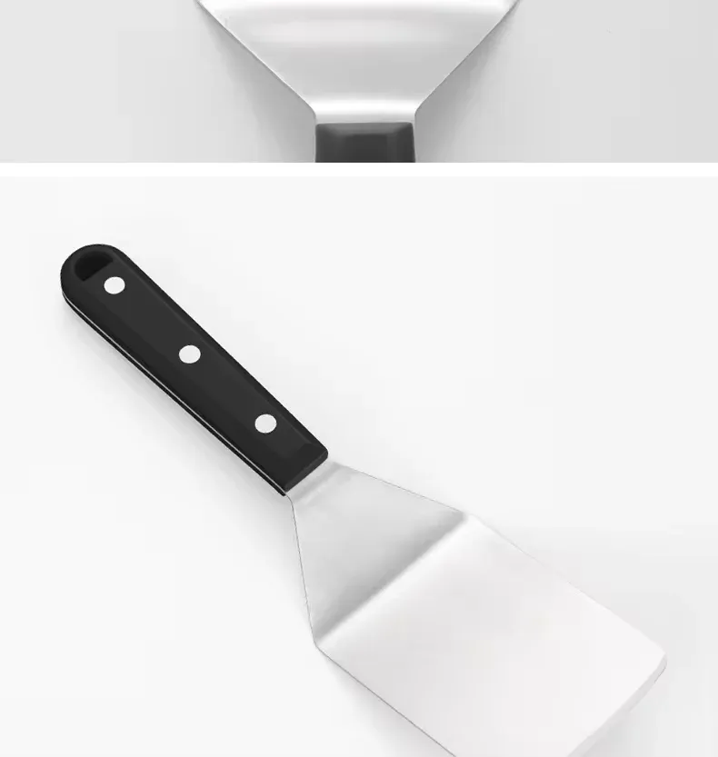 Spatule de plaque, service de portions