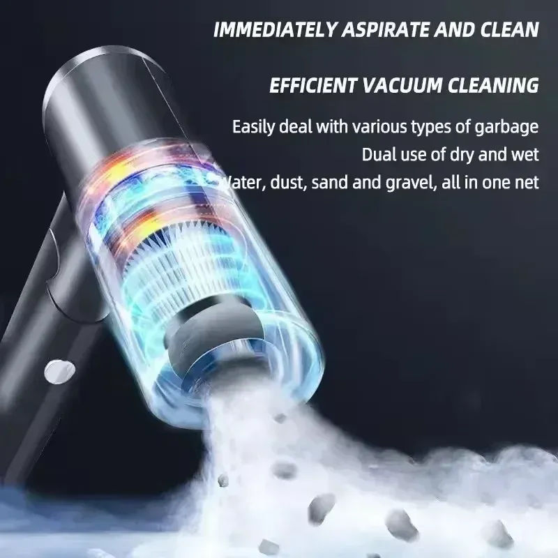 Aspirateur de voiture sans fil, vue d'ensemble
