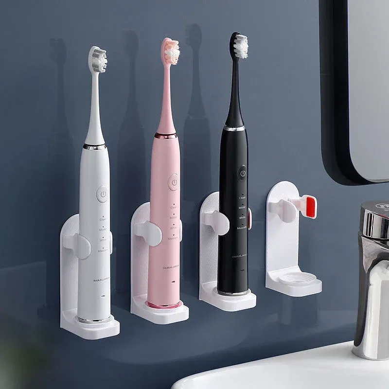 Porte-brosse à dents électrique réglable, support en silicone antidérapant pour corps de brosse, support mural adapté à 99 %