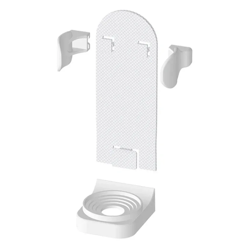 Support de brosse à dents en ambiance salle de bain