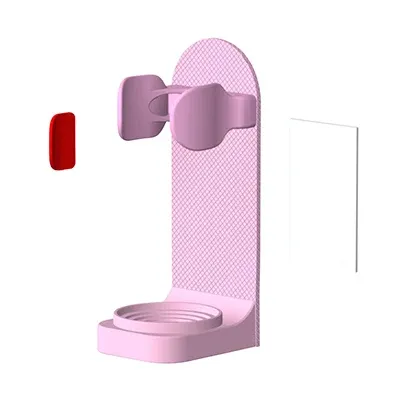 Porte-brosse à dents électrique réglable, support en silicone antidérapant pour corps de brosse, support mural adapté à 99 % 9