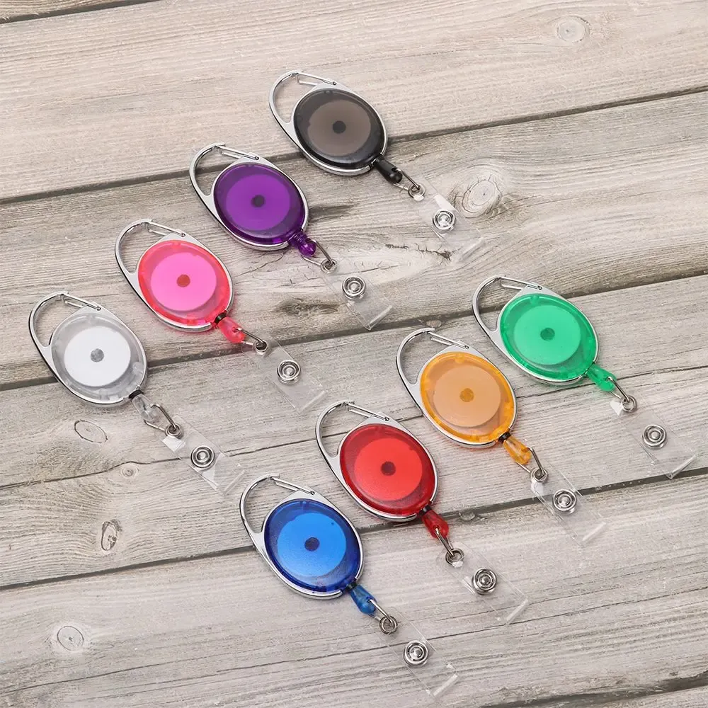 Porte-badge rétractable avec cordon, porte-clés, accessoire de bureau, mode, 1 pièce - Image 1
