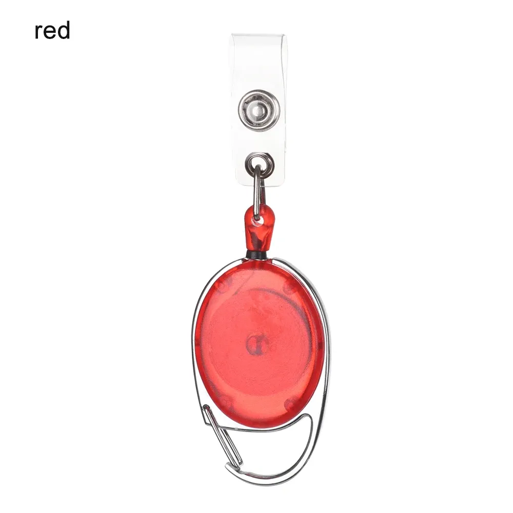 Porte-badge rétractable avec cordon, porte-clés, accessoire de bureau, mode, 1 pièce 11