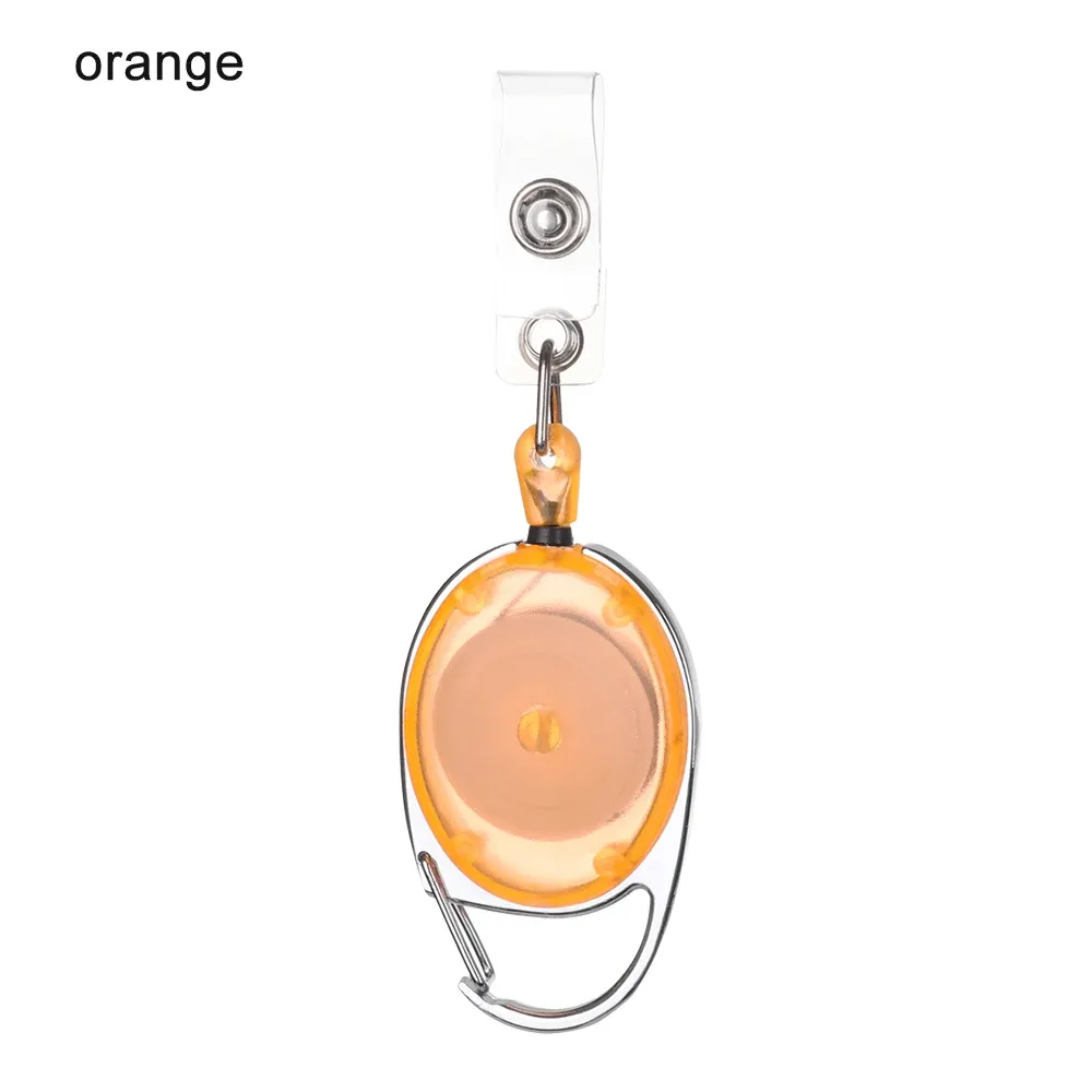 Porte-badge rétractable avec cordon, porte-clés, accessoire de bureau, mode, 1 pièce 12