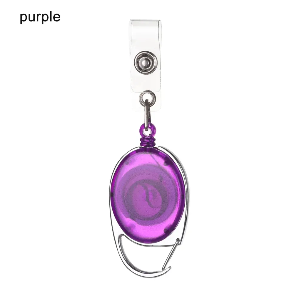Porte-badge rétractable avec cordon, porte-clés, accessoire de bureau, mode, 1 pièce 14
