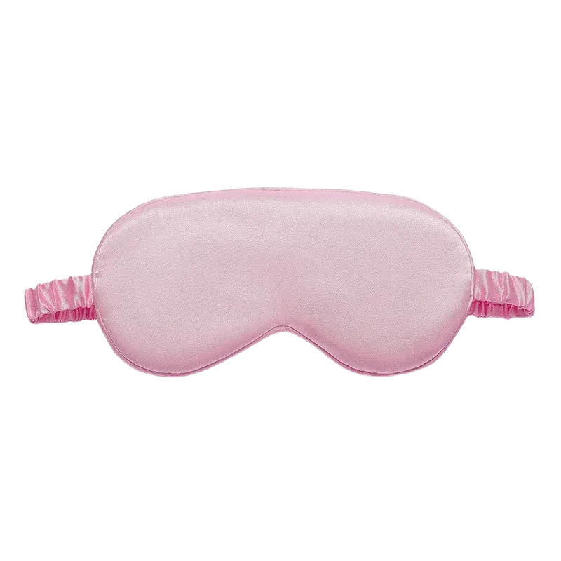 Masque de sommeil en soie synthétique, cache-yeux doux et confortable, protection oculaire SMYZ006 10