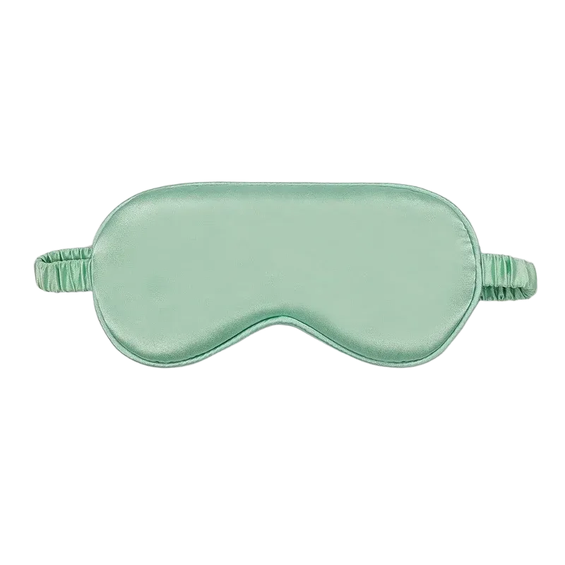 Masque de sommeil en soie synthétique, cache-yeux doux et confortable, protection oculaire SMYZ006 11