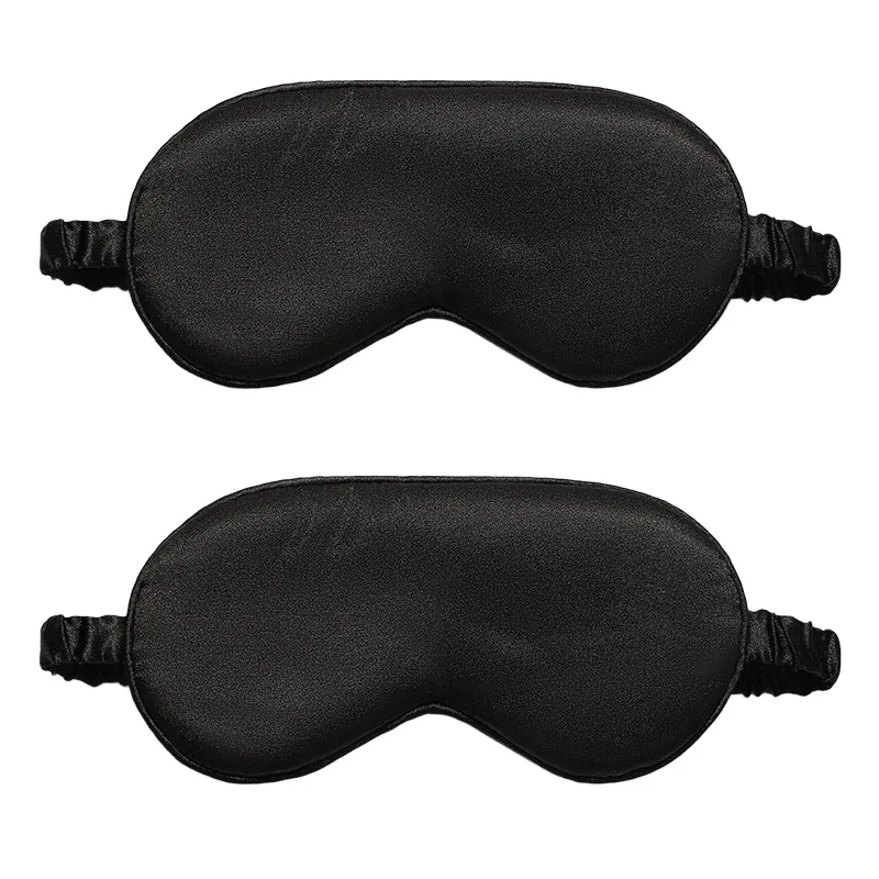Masque de sommeil en soie synthétique, cache-yeux doux et confortable, protection oculaire SMYZ006 22