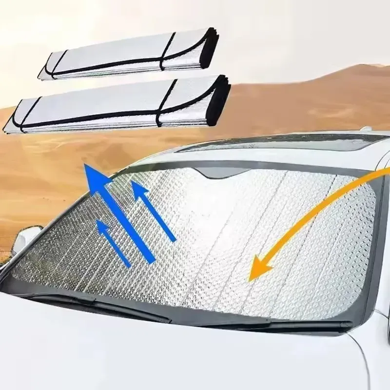 Pare-soleil avant et arrière pour voiture, protection solaire et isolation thermique