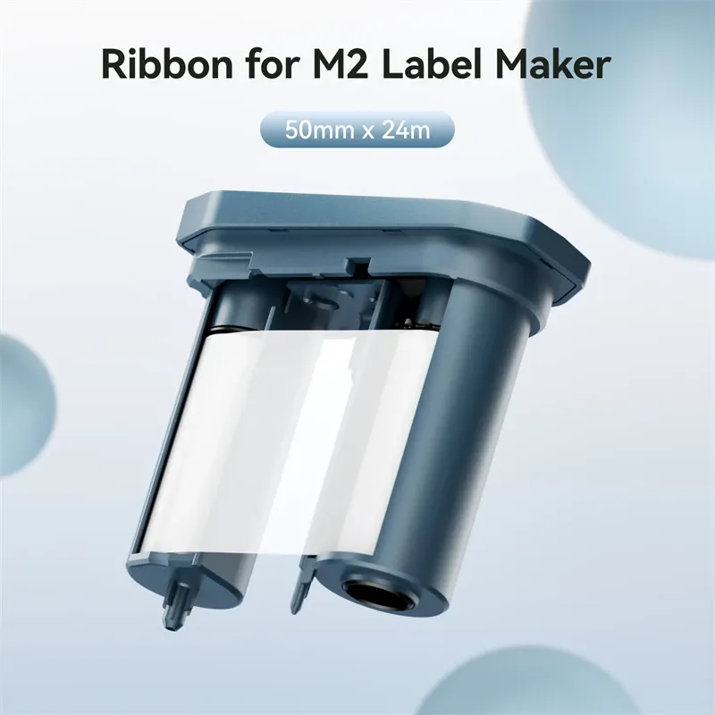 Imprimante d'étiquettes thermique portable M2 Niimbot, machine à étiquettes multifonction pour bureau, étiquettes vestimentaires et câbles d'alimentation 27