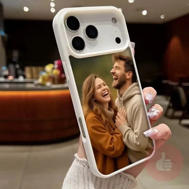 Coque de téléphone personnalisable DIY pour iPhone 17, 16, 15, 14, 13, 12, 11, Pro, XS, Max, Plus, Mini, X, XR, Air, 16e, 17e, compatible MagSafe, antichoc, en PC transparent 8