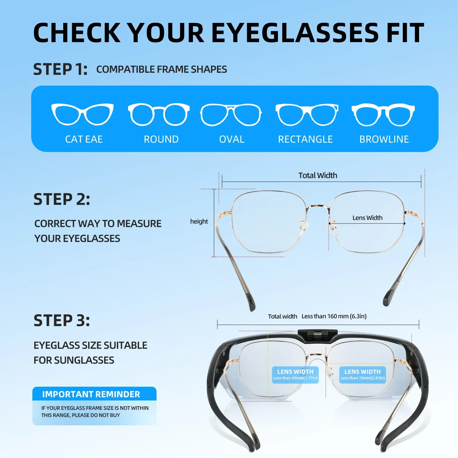 Vozapow Lunettes de Soleil Polarisées Protection UV400 pour Cyclisme, Pêche, Conduite et Randonnée 3