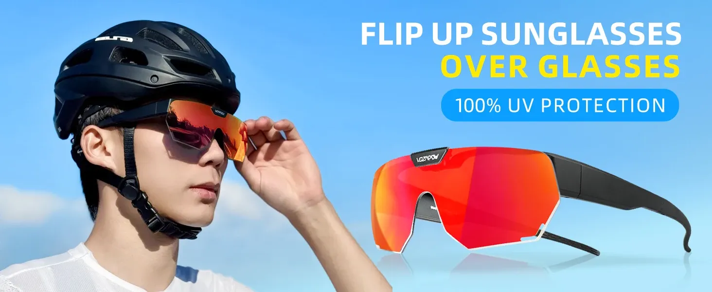 Lunettes de cyclisme polarisées Vozapow