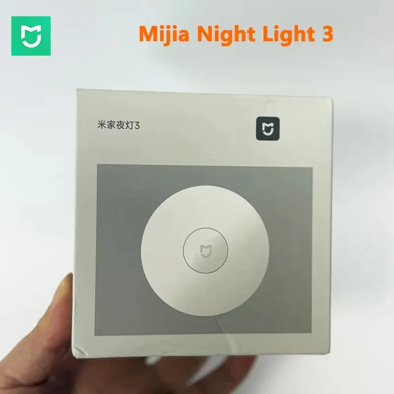 Lampe de nuit MIJIA 3 rechargeable, 600 mAh, détecteur de mouvement et capteur de luminosité - Image 1
