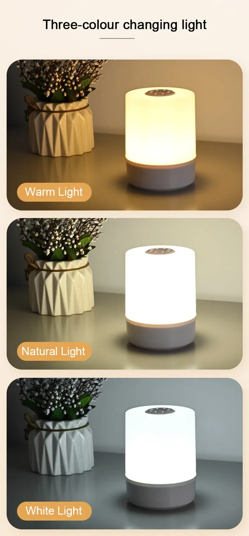 Lampe LED décorative pour chambre