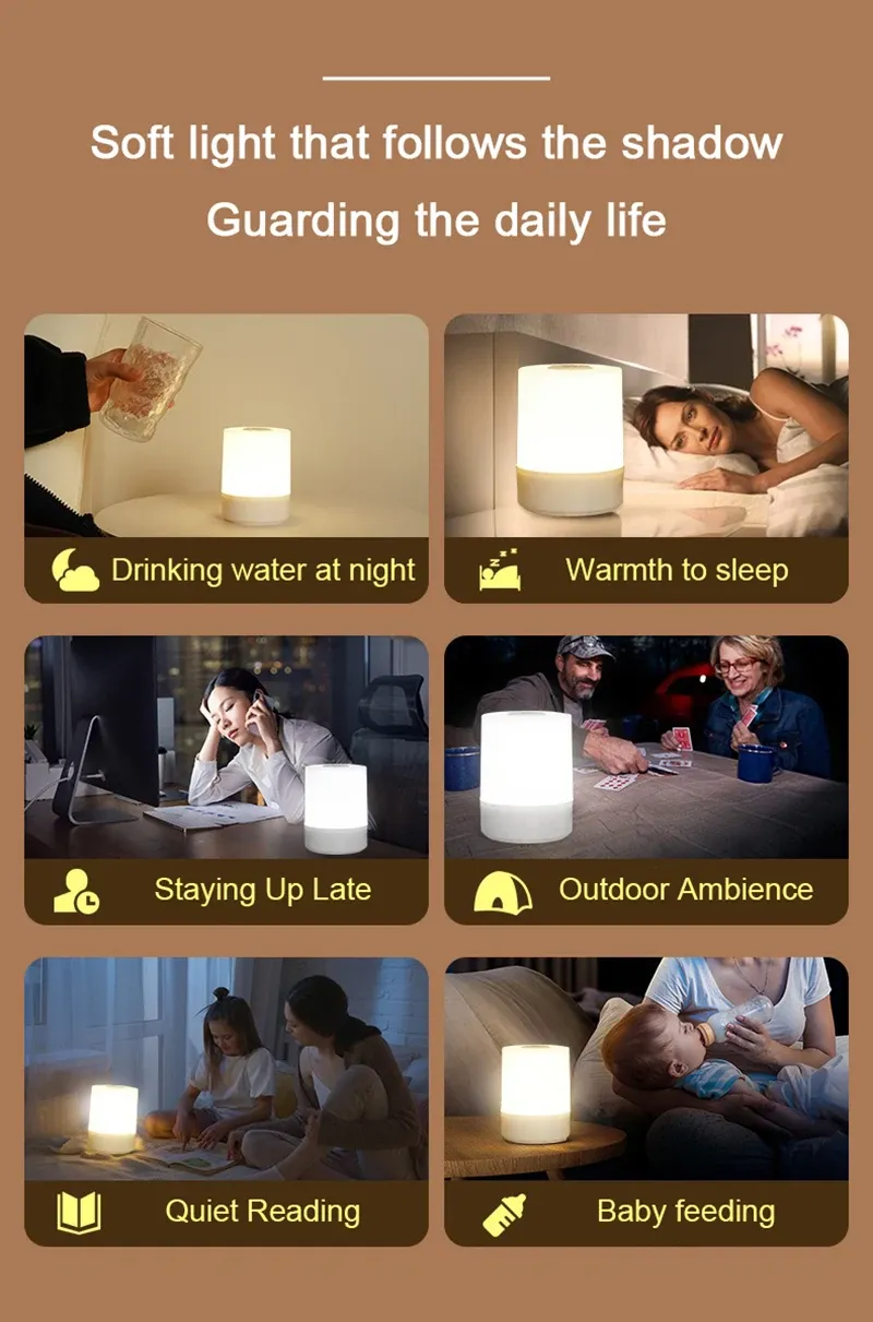 Lampe de table LED à intégrer à votre décoration