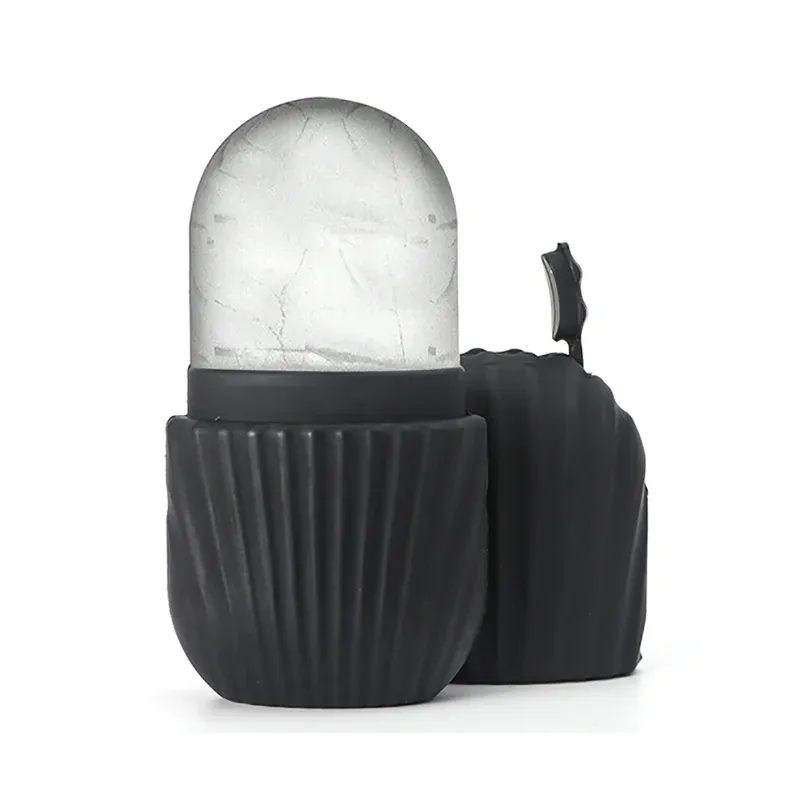 Ensemble de rouleaux de glace pour le visage 1, 2 ou 3 pièces, outils de massage Gua Sha et rouleau de massage pour le contour du visage 6
