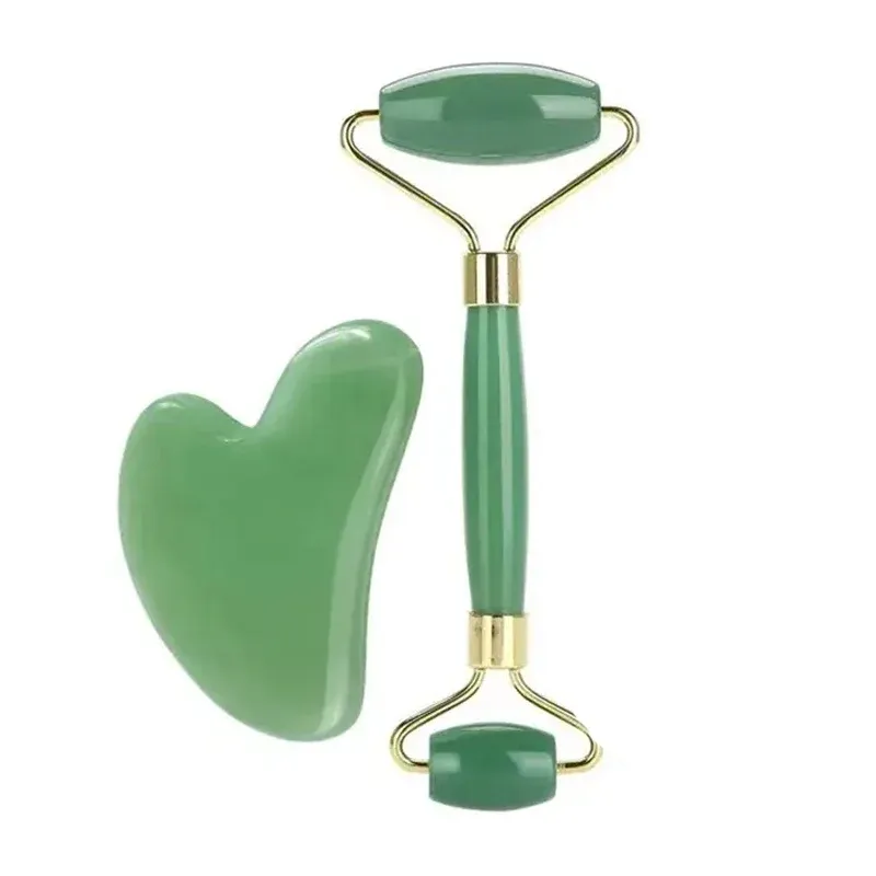 Ensemble de rouleaux de glace pour le visage 1, 2 ou 3 pièces, outils de massage Gua Sha et rouleau de massage pour le contour du visage 10