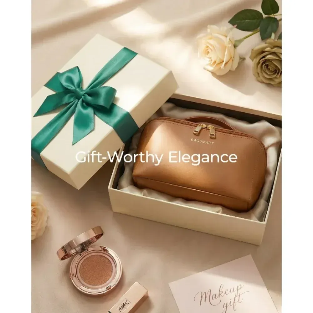 Trousse de maquillage de voyage, finitions
