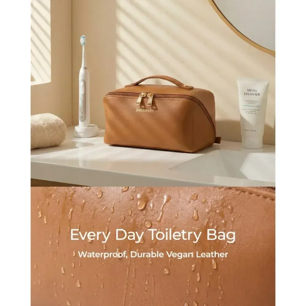 Trousse de maquillage de voyage, compartiments intérieurs