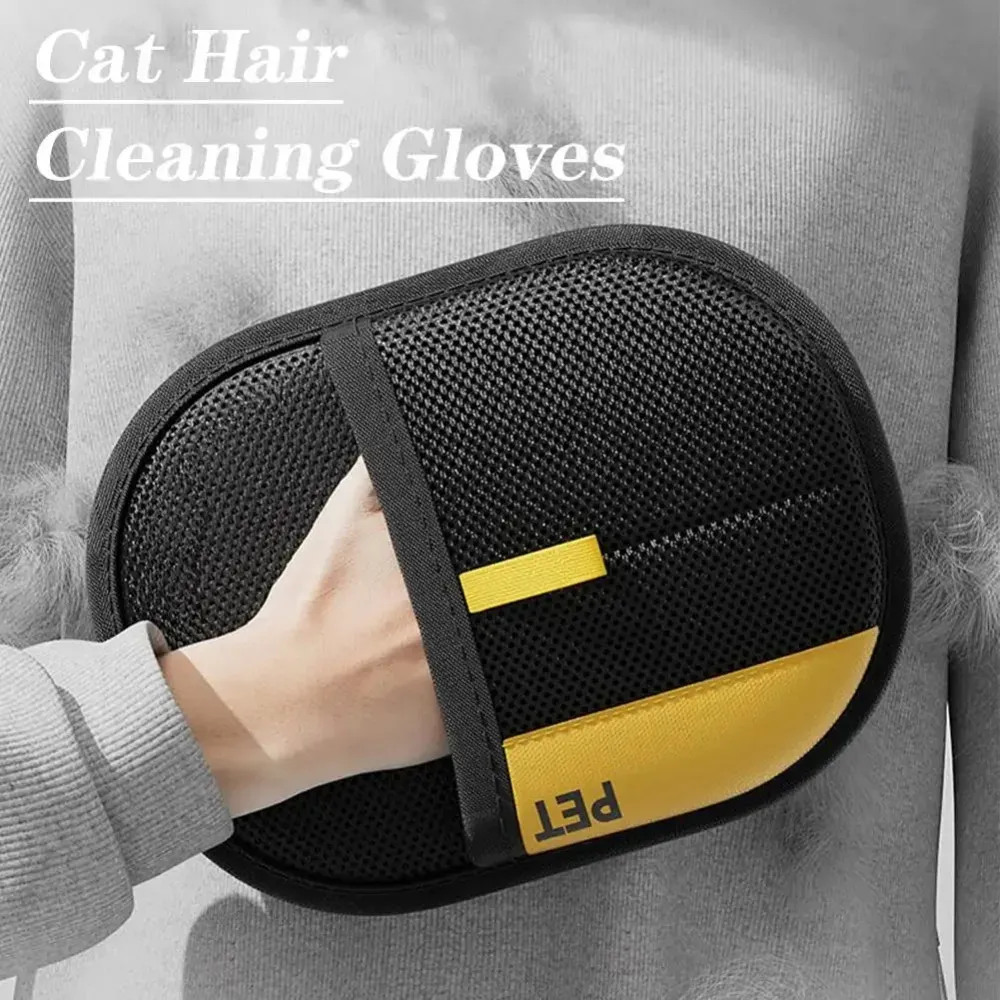 Gant anti-poils pour animaux, détail de la surface
