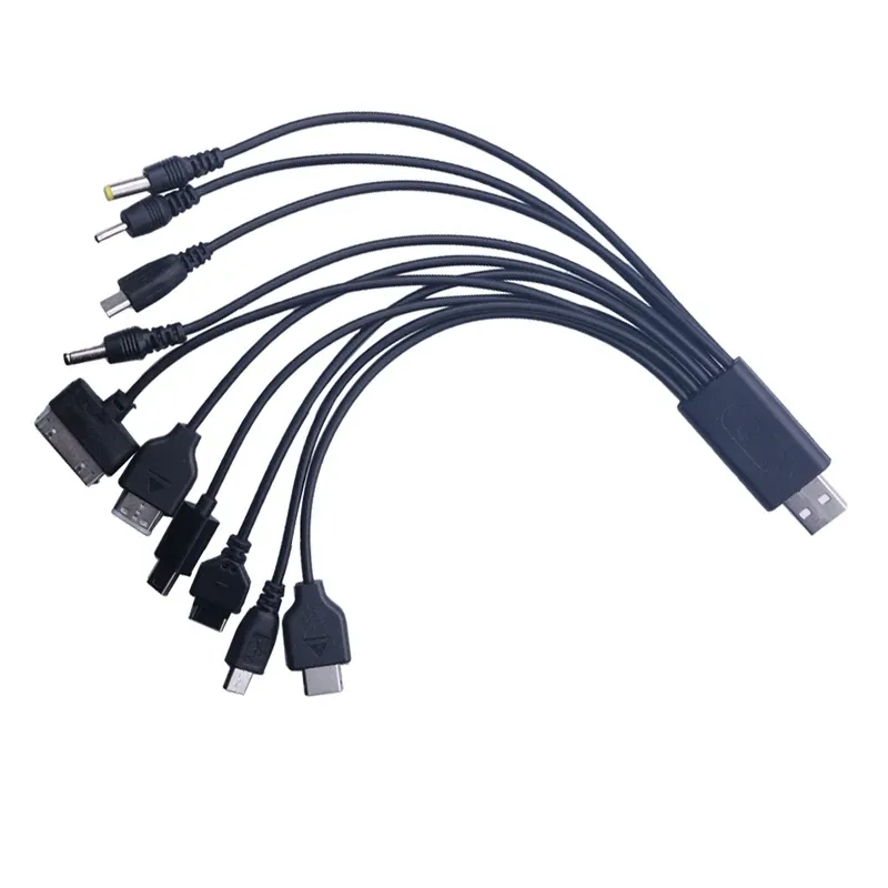 Détail du design du câble de chargeur multiport