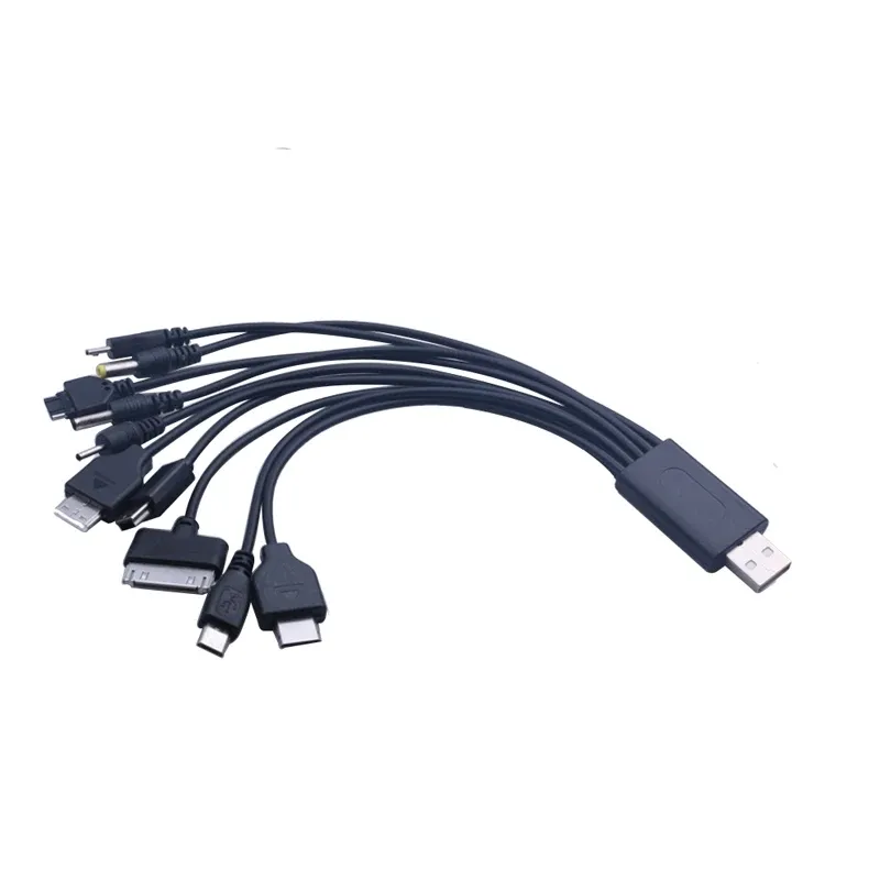 Câble de chargeur multiport universel en situation d'utilisation