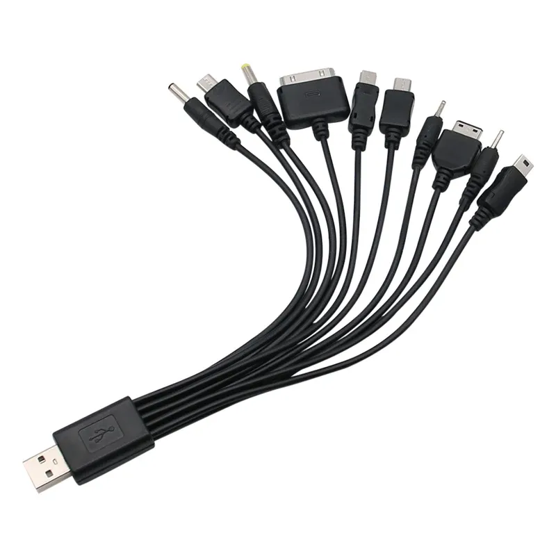 Câble de chargeur multiport en situation de voyage