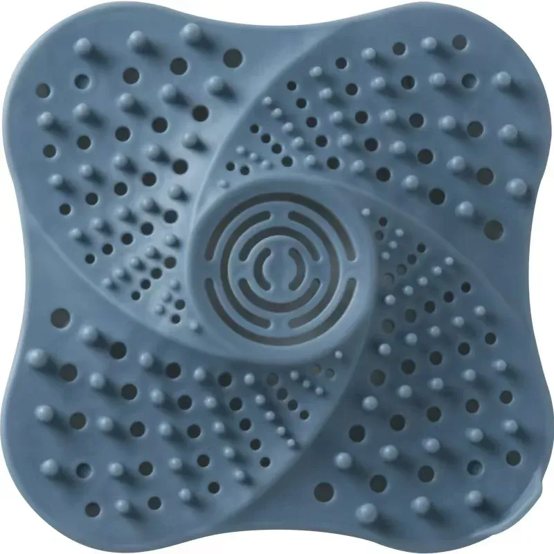 Filtre à cheveux pour douche et salle de bain, crépine anti-blocage pour évacuation domestique, attrape-cheveux, filtre d'évier, accessoire pour salle de bain et cuisine 10