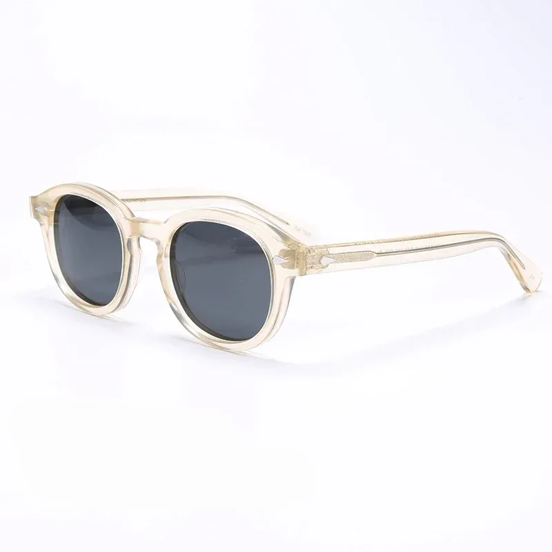 Lunettes de soleil polarisées vintage pour hommes et femmes, monture en acétate 16