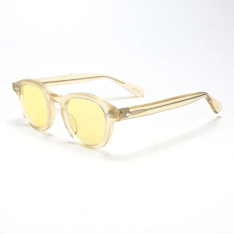 Lunettes de soleil polarisées vintage pour hommes et femmes, monture en acétate 13