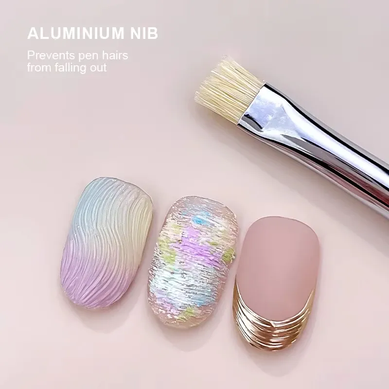 Pinceau Kaniu pour Nail Art, détail des poils