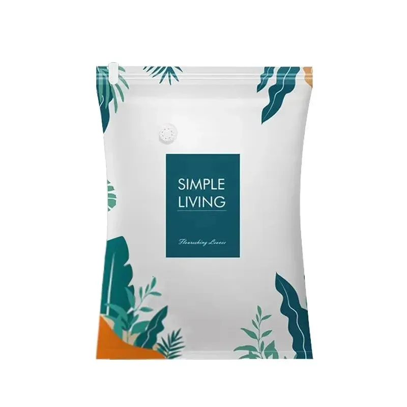 Sac de rangement sous vide grande capacité pour literie, vêtements et bagages, avec pochette anti-poussière 7