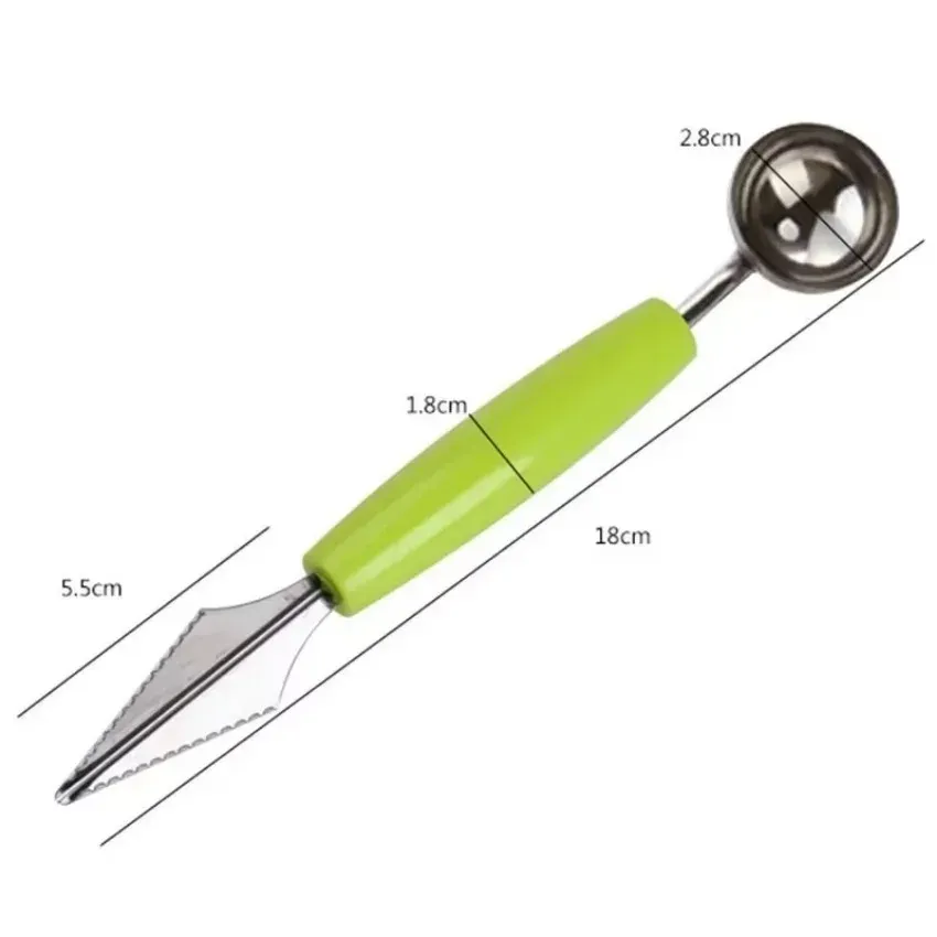Scoop Ballers - Dispositif de découpe et de sculpture pour fruits et légumes 6